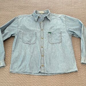 Guess Denim Button Down Shirt